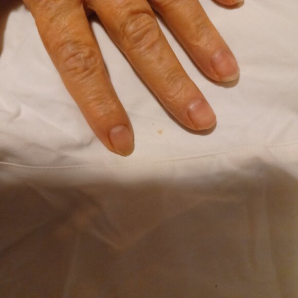 Jennifer Blair Cream Blouse With Beautiful Embroidery - Size 6 - Picture 10 of 10